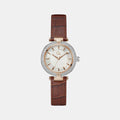 Vogue Women Quartz White Dial Analog Leather Watch Z22004L1Mf
