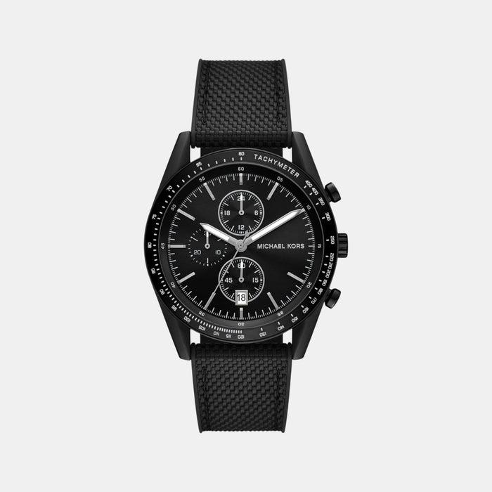 Warren Men Quartz Black Dial Chronograph Nylon Watch MK9143