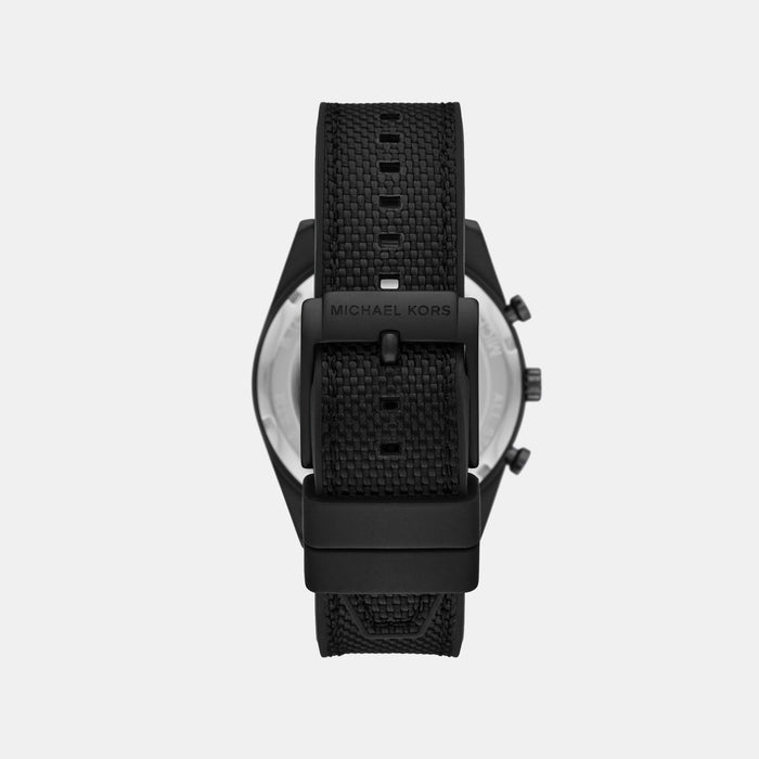 Michael Kors Men Round Black watch