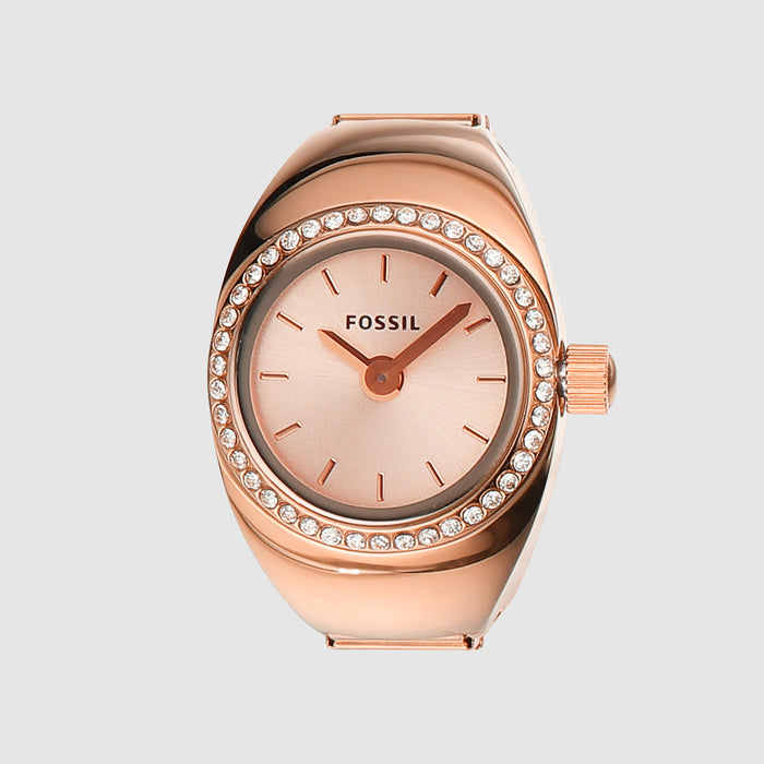 Fossil Round Rose Gold Analog watch