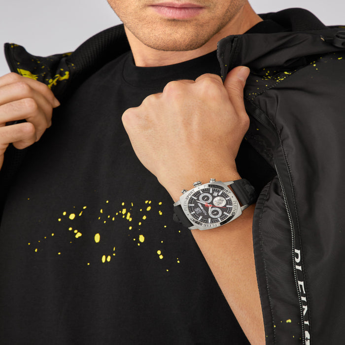 Plein Sports Stainless Steel Round watch