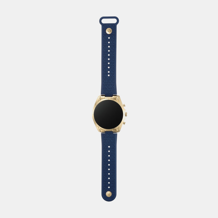 Women Processor Black Dial Digital Silicone Watch MKT5152