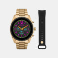 Women Processor Black Dial Digital Stainless Steel Watch MKT5138
