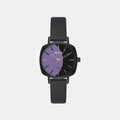 Women Quartz Black Dial Analog Leather Watch TW057HL02
