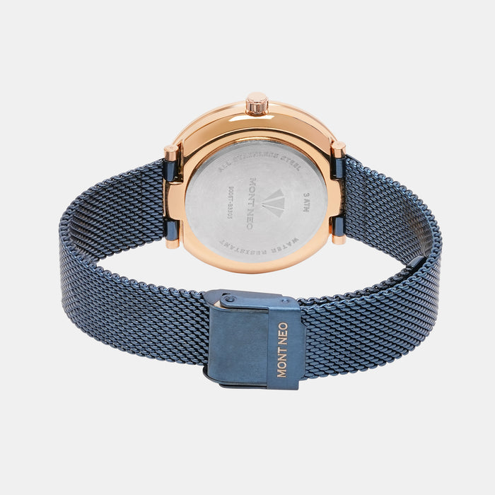 Mont Neo Stainless Steel Round watch
