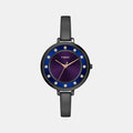 Women Quartz Blue Dial Analog Stainless Steel Watch TWEL12828-EX