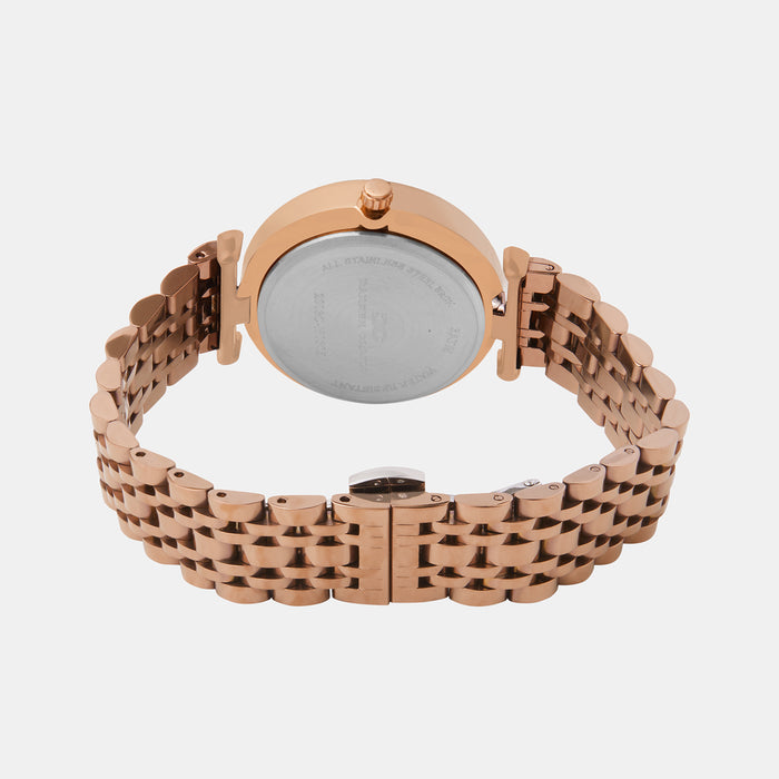 Darren Clark Women Round Blue watch
