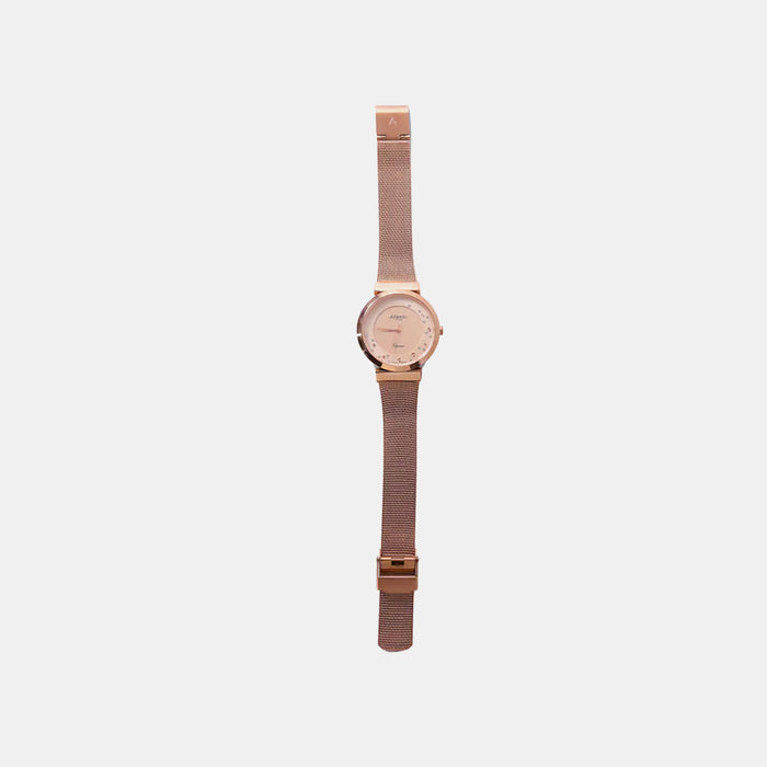 Women Quartz Copper Dial Analog Mesh Watch 29039.44.79MB