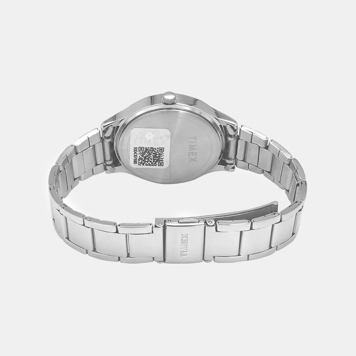 Women Quartz Green Dial Analog Stainless Steel Watch TW060HL04T
