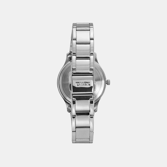 Women Quartz Green Dial Analog Stainless Steel Watch TW060HL04T