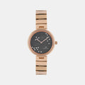 Women Quartz Grey Dial Analog Stainless Steel Watch 7504B-M3316