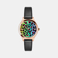 Women Quartz Multicolour Dial Analog Leather Watch TW049HL11