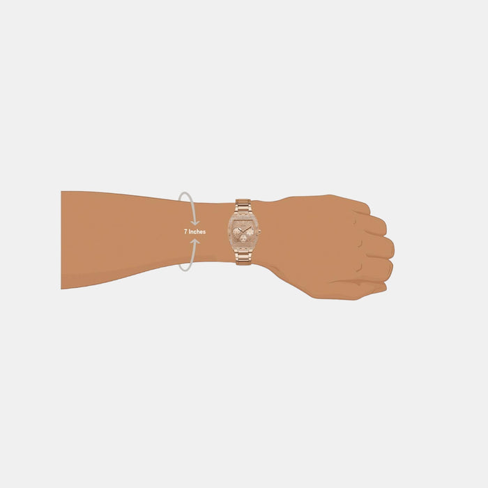 Guess Stainless Steel Square watch
