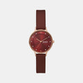 Skagen Round Red Analog watch