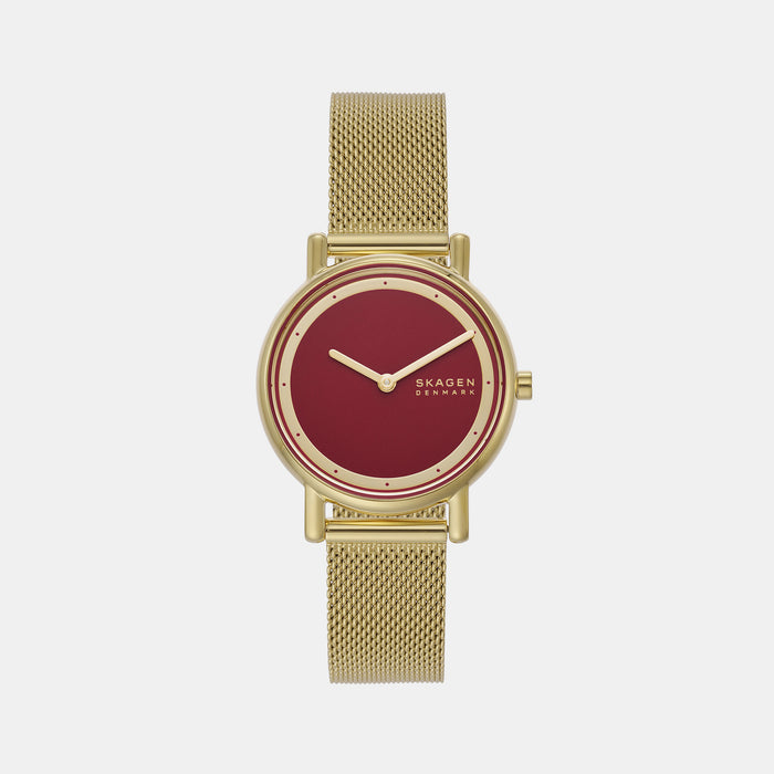 Skagen Round Red Analog watch