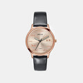Women Quartz Rose Gold Dial Analog Leather Watch TW060HL02T