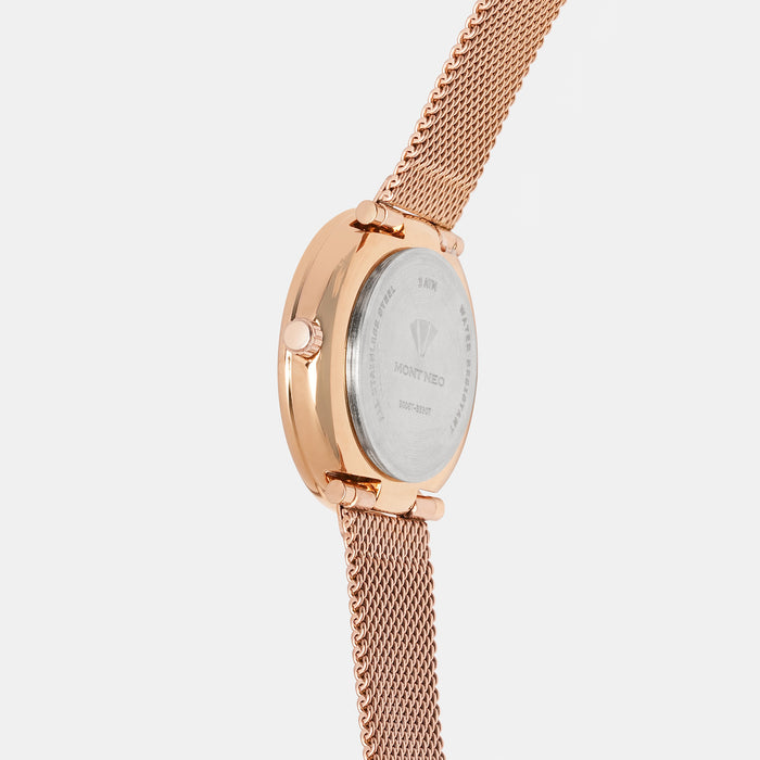 Mont Neo Women Round Rose watch