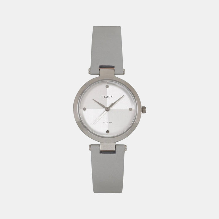 Timex Round Silver Analog watch