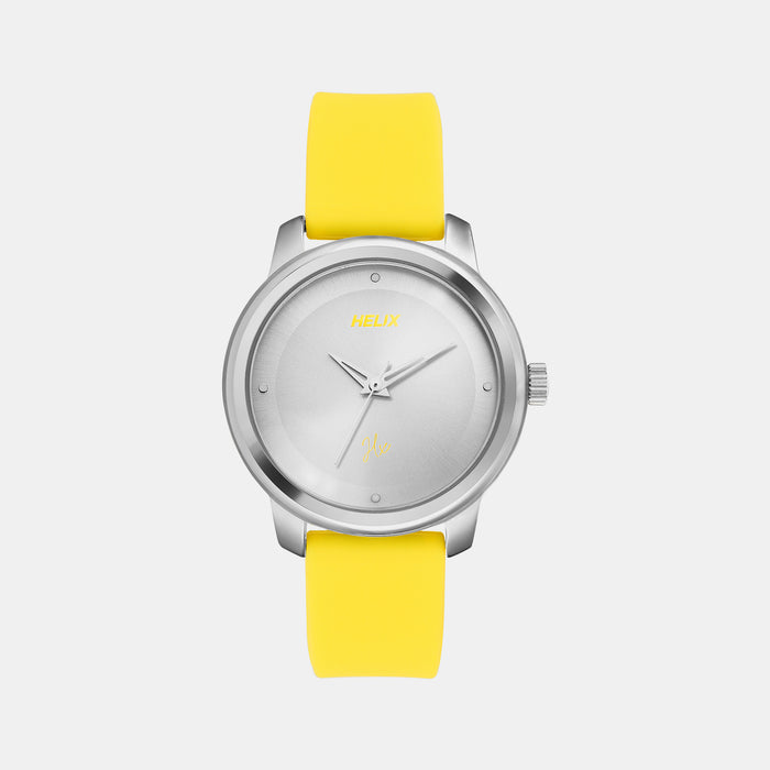 Helix Round Silver Analog watch