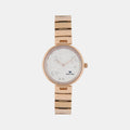 Women Quartz Silver Dial Analog Stainless Steel Watch 7504B-M3303
