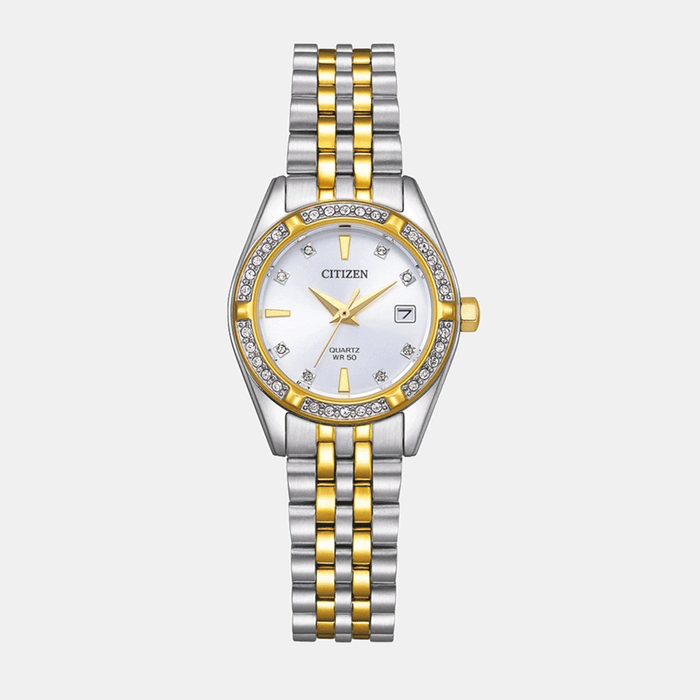 Citizen Round Silver Analog watch