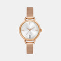 Helix Round Silver Analog watch