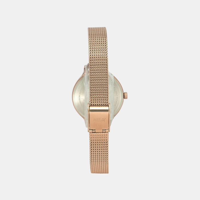 Helix Stainless Steel Round watch