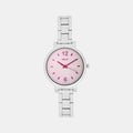Helix Round Silver Analog watch