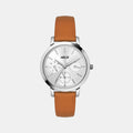 Helix Round Silver Chronograph watch