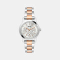 Helix Round Silver Chronograph watch