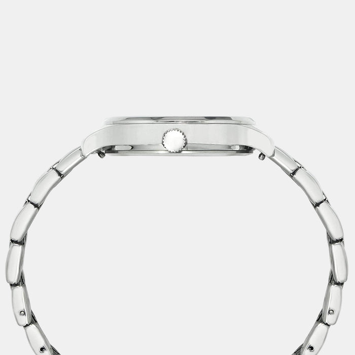 Timex Women Round Silver watch