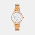 Women Quartz Silver Dial Multi-Function Metal Watch L7005M-M3303