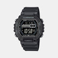 Youth Men Quartz Black Dial Digital Resin Watch D349