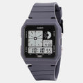 Youth Men Quartz Grey Dial Digital Resin Watch D314
