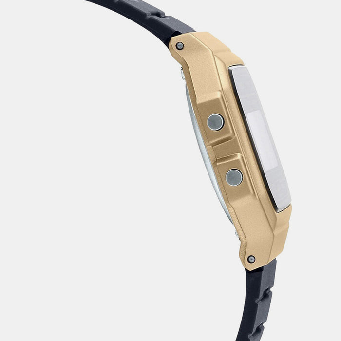 Youth Unisex Quartz Gold Dial Digital Resin Watch D142