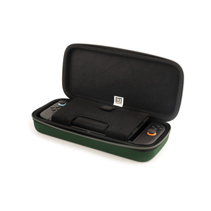 The Legend of Zelda Ocarina of Time Travel Case für Nintendo Switch 2 - geöffnete Innenansicht