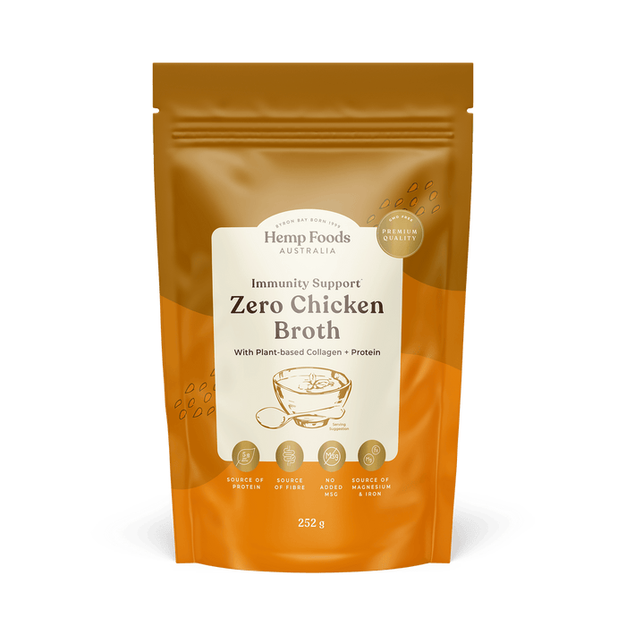 Zero Chicken Broth - 252g - Hemp Foods Australia