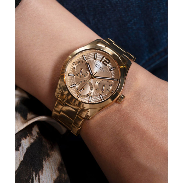 Guess 38 mm Gold Quartz watch